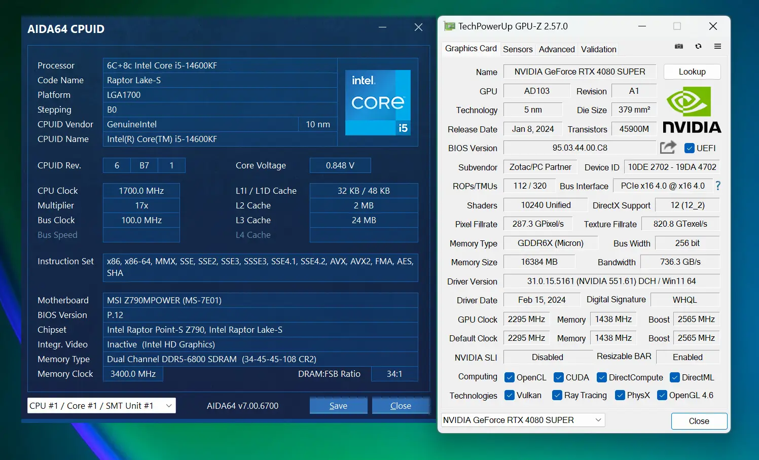 全新酷睿 i5-14600KF：强大性能，流畅游戏体验，稳定如磐石  第8张