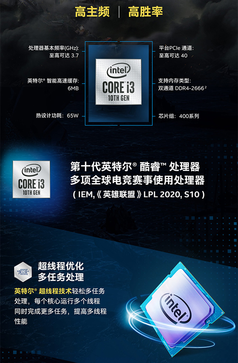 酷睿i3-10105 Intel Core i3-10105：低调强大的处理器，性能卓越，轻松应对多任务  第2张