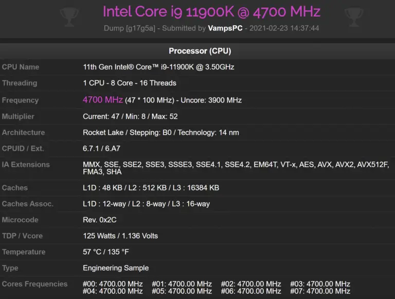 IntelCorei9-11900F：卓越性能，游戏与创意体验的强大引擎  第5张