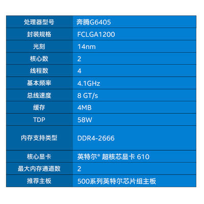 奔腾G7400T：领航高性能，引领未来  第4张