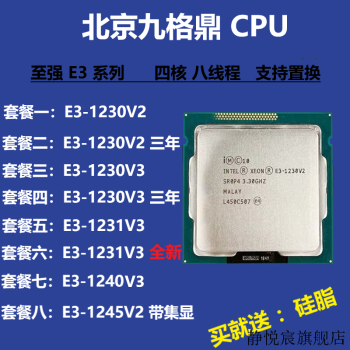 E3-1230v2 处理器：电脑新手的理想之选，性能卓越价格亲民  第2张